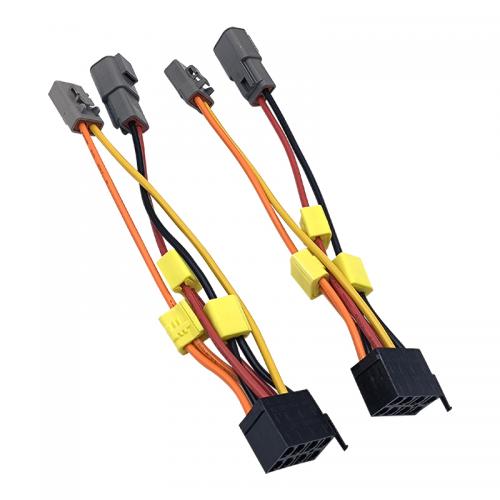 Automotive wiring harness DT Series 2 4 5 6 8  pin Waterproof Male Female Connector Boat Ship Switch wire harness