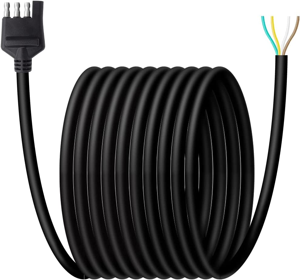 4 way trailer cable