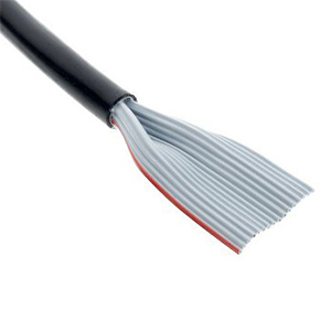 Grey Ribbon Cable