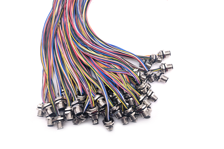 Metal Connector 8Pin Cable Assembly
