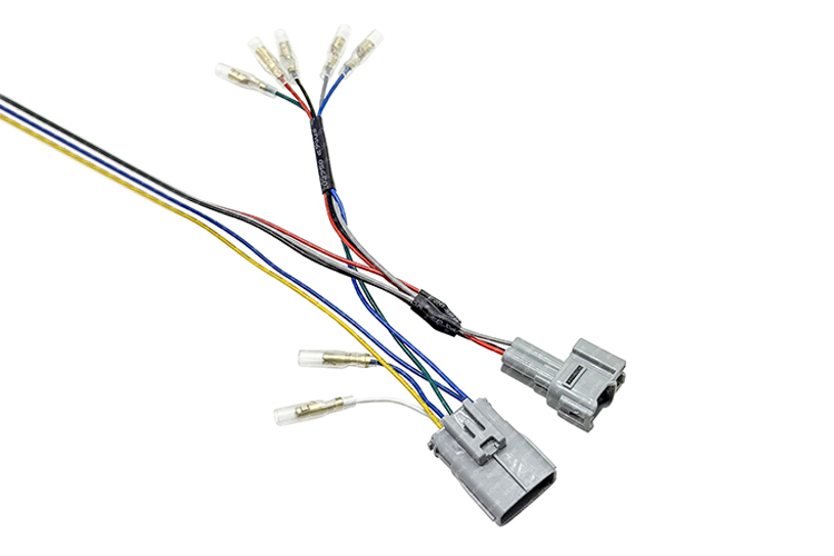 Waterproof led light auto wire harness