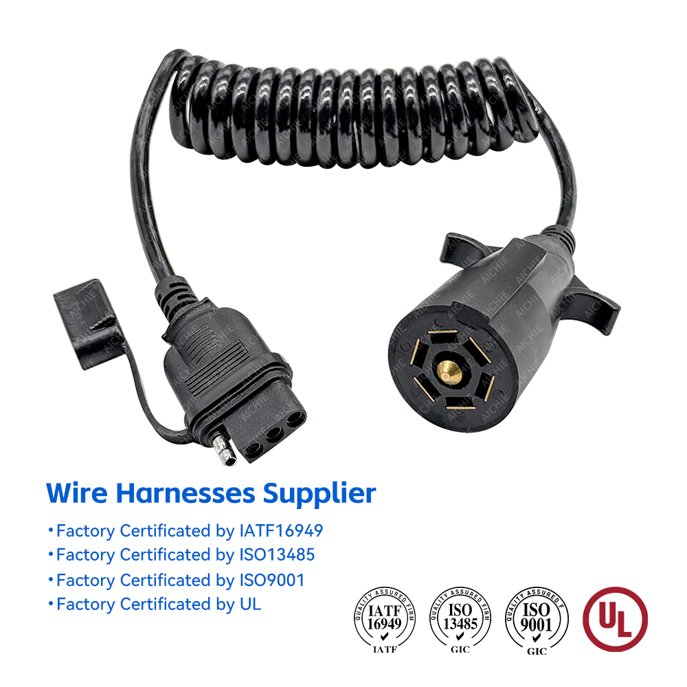 four wire trailer harness