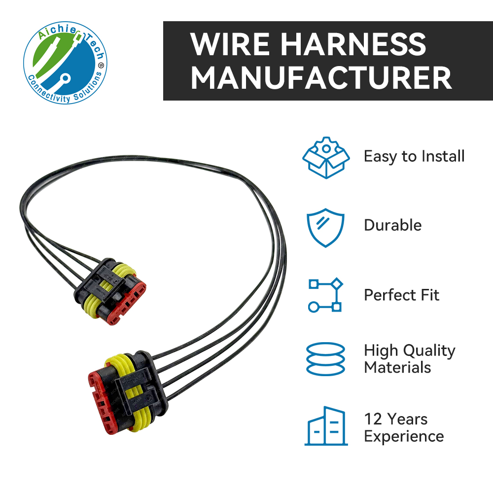 4P Female Waterproof Pigtail