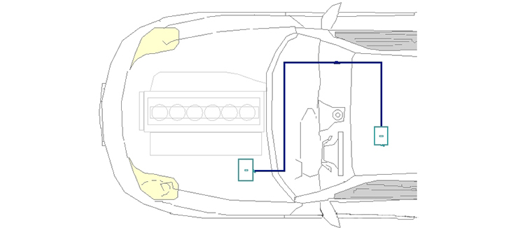 Auto Wire Harness Schematic Diagram