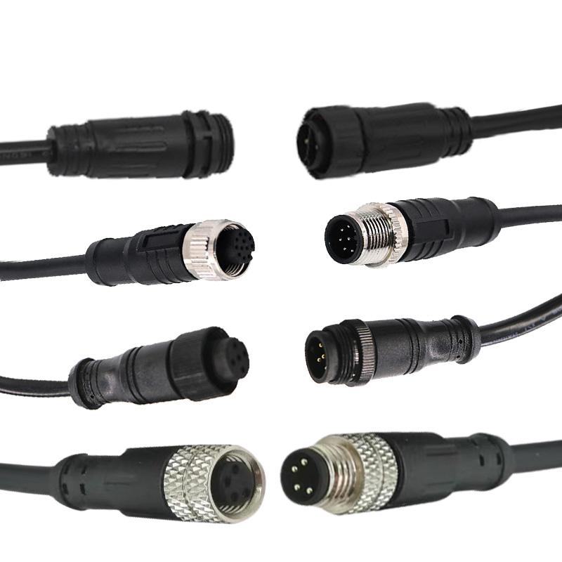 Custom M8 M12 M16 M18 M20 Waterproof Cable Assembly