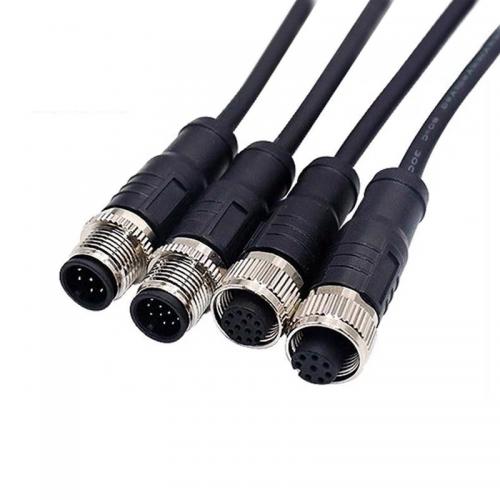 Custom M8 M12 M16 M18 M20 Waterproof Cable Assembly