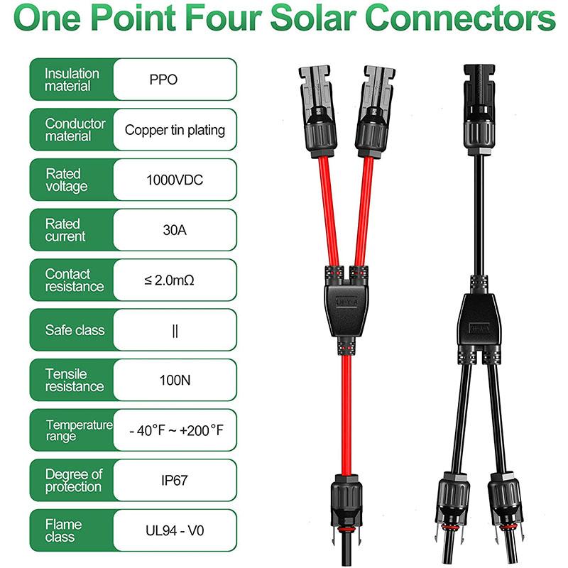 Y Branch solar connector