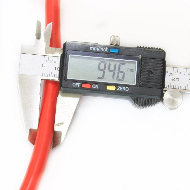 4 AWG Gauge Red + Black Pure Copper Battery Inverter Cables Solar, RV, Car, Boat 12 in 3/8 in Lugs
