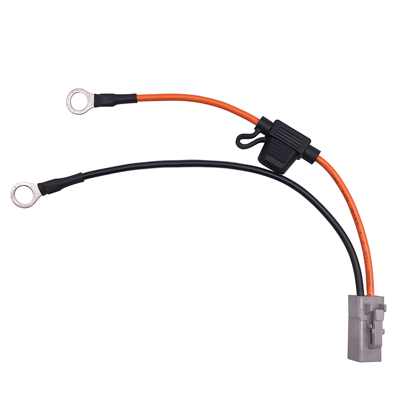 Waterproof Male Female Deutsch Connector Automotive wiring harness ATP06-2S connector with 30A Fuse Battery wire harness