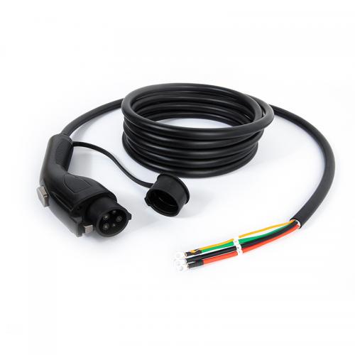 Type 1 16A 1 phase EV charger Cable Charging connector with 5m cable 16 Amp Type 1 inlet AC charging home use EV cable