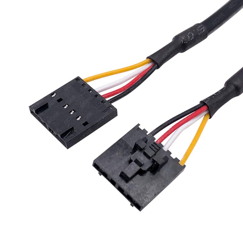 Custom KK 3.96mm Pitch 09-50-3041 connector to 4P DC adapter Power Cable