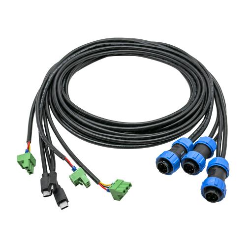 OEM ODM 9 Pin SP13 SP17 SP21 Weipu Reverse Waterproof Cable