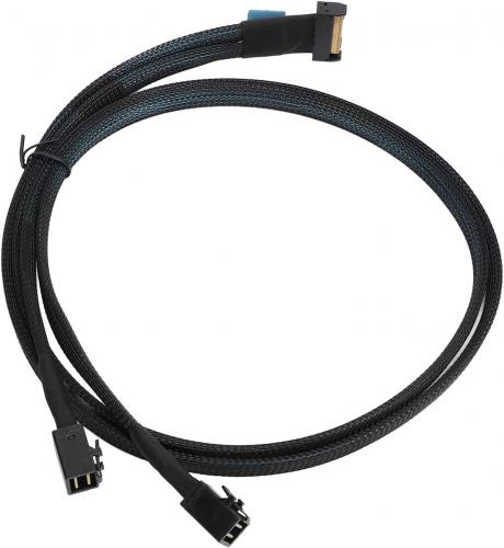 High-Speed Data Transfer MCIO x8 74 Pin (NVMe) to 2 X Mini SAS SFF-8643 Cable for NVMe Storage Solutions