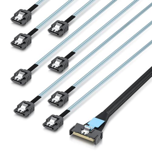 Ipolex MCIO to SATA Cable