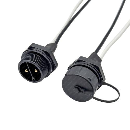 M25 Rear Panel Mount Connector