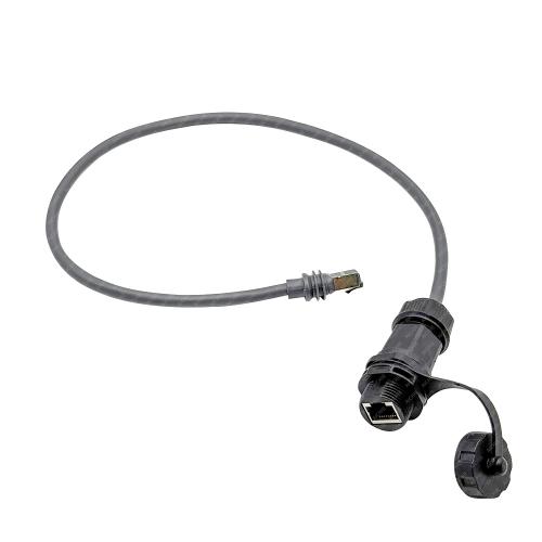 Waterproof IP67 Mini SC APC Adapter Fiber Optic Adapter Compatible with FTTH
