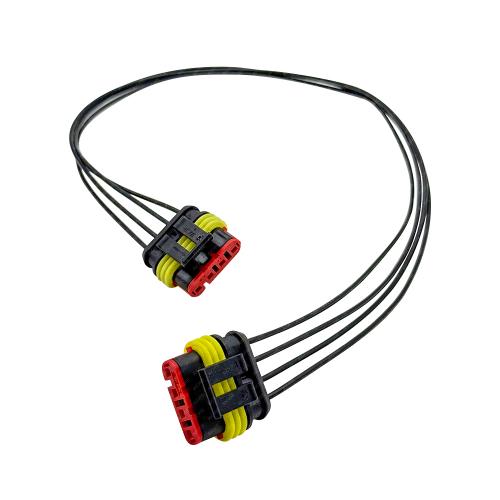 Waterproof Auto Connector Overmolded Wire Harness
