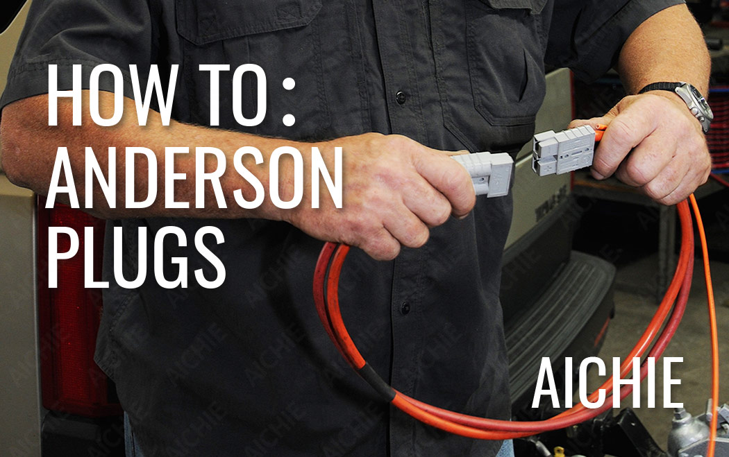 What are the specifications for Anderson plug wiring harnesses?