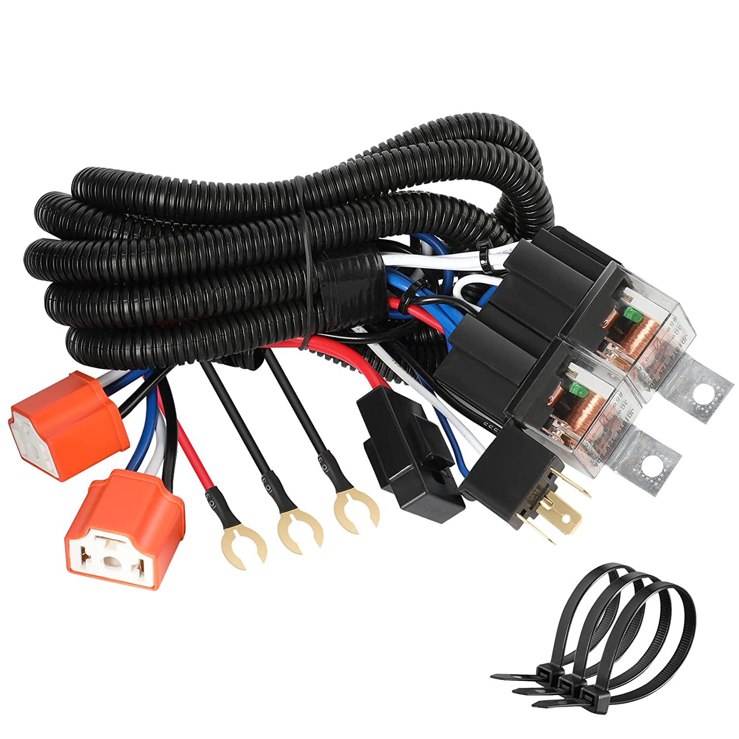 What is the car light wire harness?