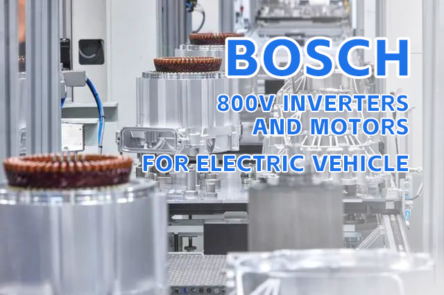 Bosch started production of inverters and motors for 800V technology for electric vehicles